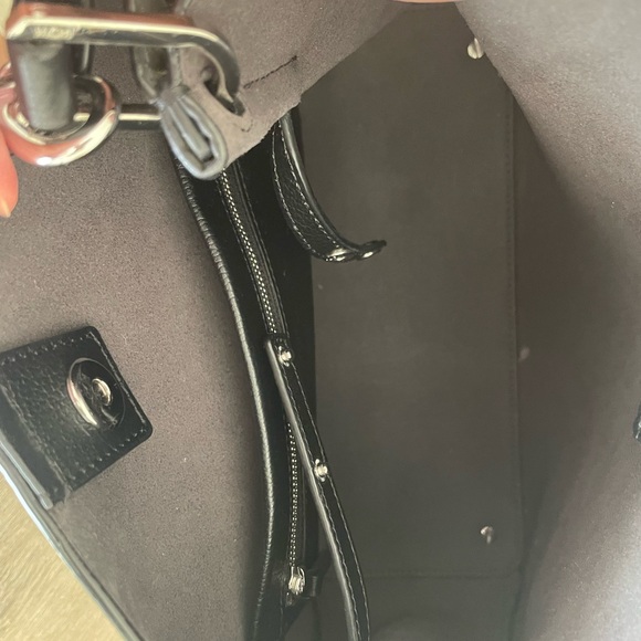 MCM logo bag. Grey logo on sides. Detachable long strap included. Gently worn. - Picture 6 of 9